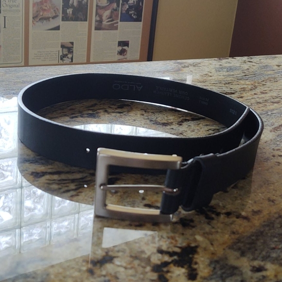 aldo leather belt
